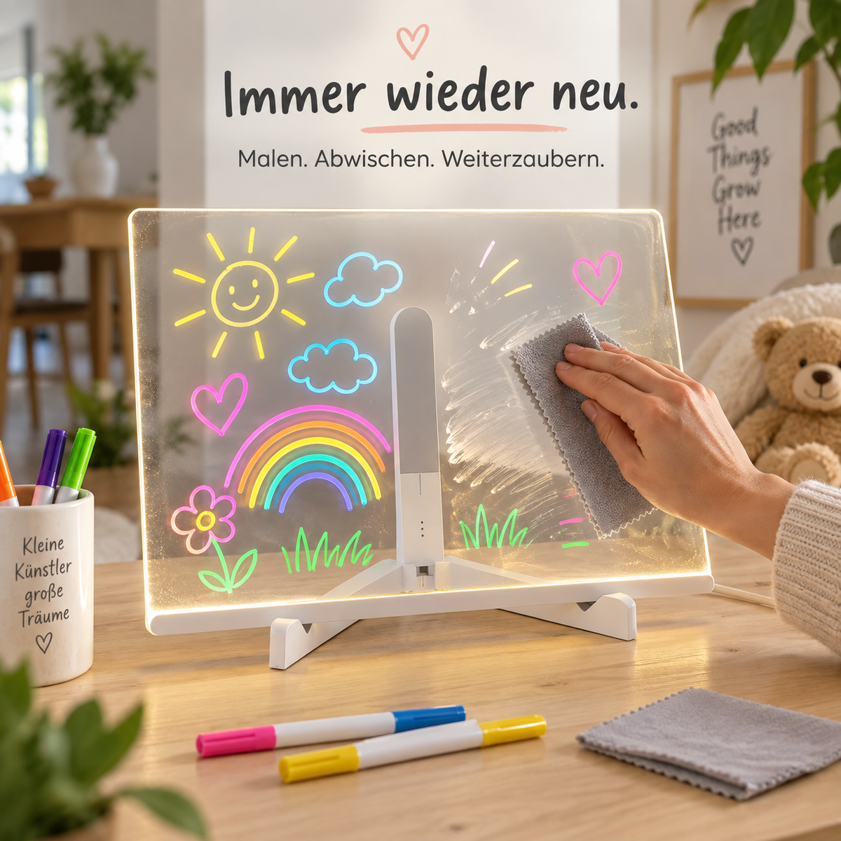 LeuchtZauber™ – Das magische LED-Zeichenbrett