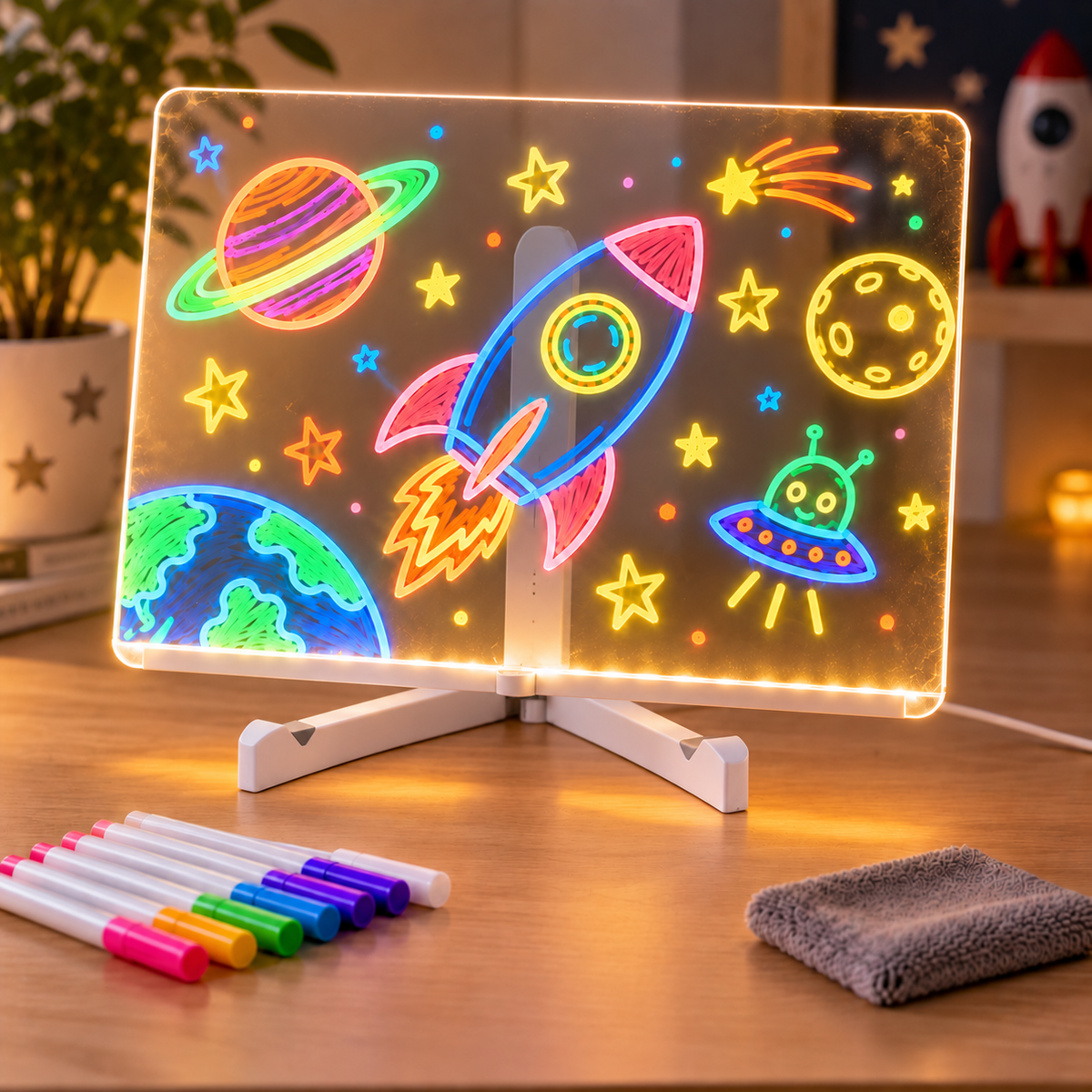 LeuchtZauber™ – Das magische LED-Zeichenbrett